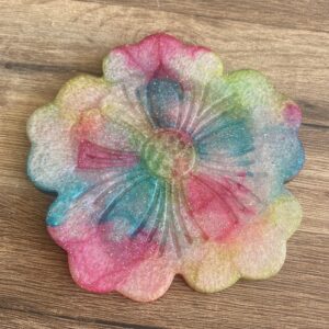 Dessous de bouteille multicolore