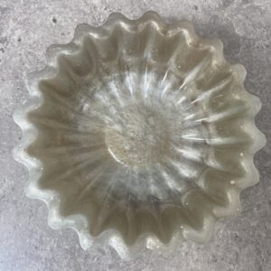 Bol vide-poches blanc/beige