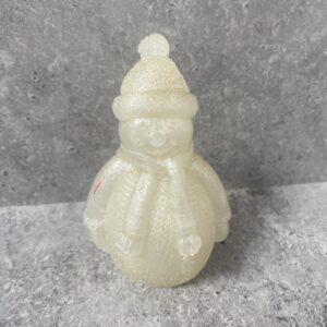 Bonhomme de neige blanc
