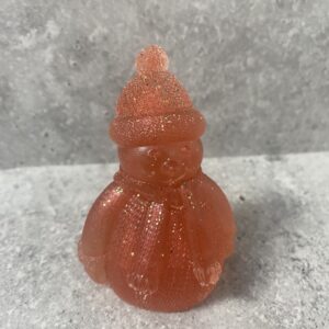 Bonhomme de neige rouge
