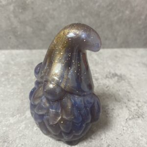 Gnome violet doré brillant
